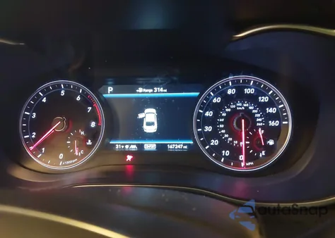 2019 Genesis G70 2.0T Advanced из США, поврежденный, VIN KMTG34LA5KU030397